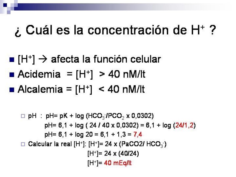 Diapositiva 13 de Equilibrio Ácido-Base