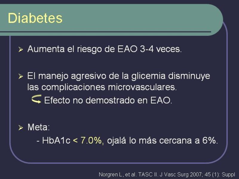 Diapositiva 16 de Tratamiento Médico de la EAO