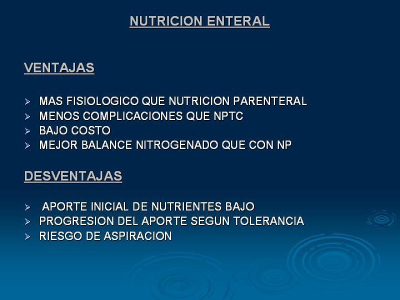 Diapositiva 21 de Soporte Nutricional en Cirugía