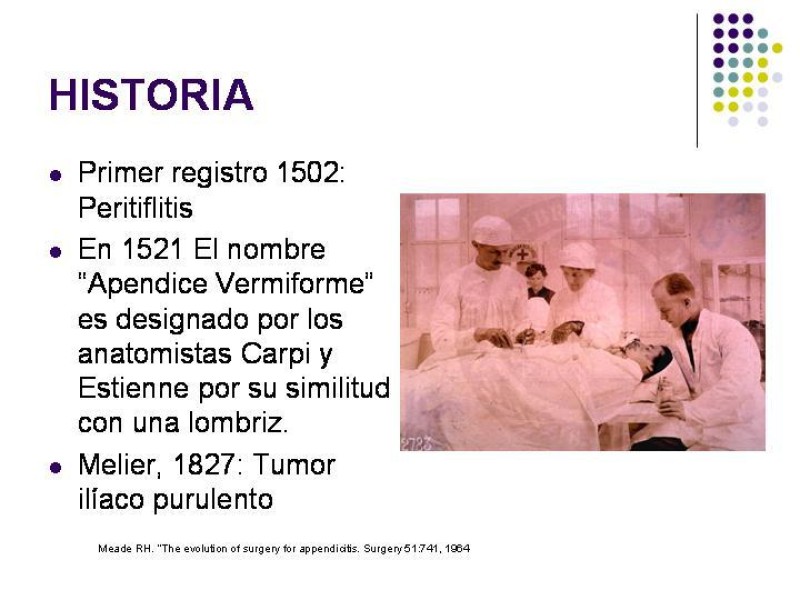 Diapositiva 1 de Imagenología y Apendicitis
