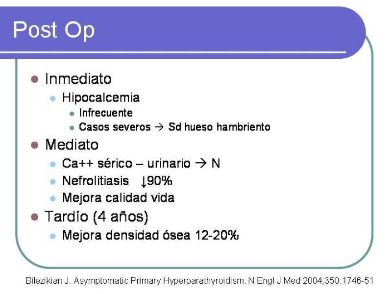 Diapositiva 15 de Hiperparatiroidismo Primario