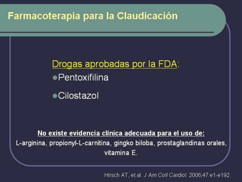 Diapositiva 33 de Tratamiento Médico de la EAO