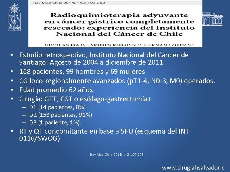 Diapositiva 34 de ¿Adyuvancia en Cáncer Gástrico?