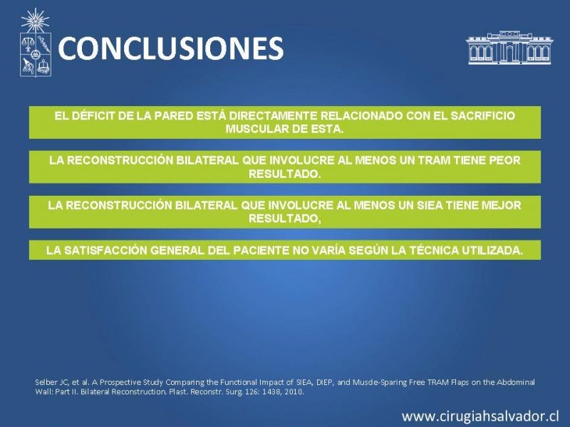 Diapositiva 47 de ¿Qué colgajo utilizar en la reconstrucción mamaria?
