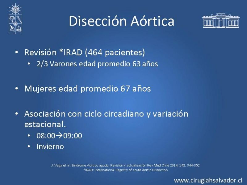 Diapositiva 1 de Manejo Endovascular vs Médico en disección aórtica Tipo B