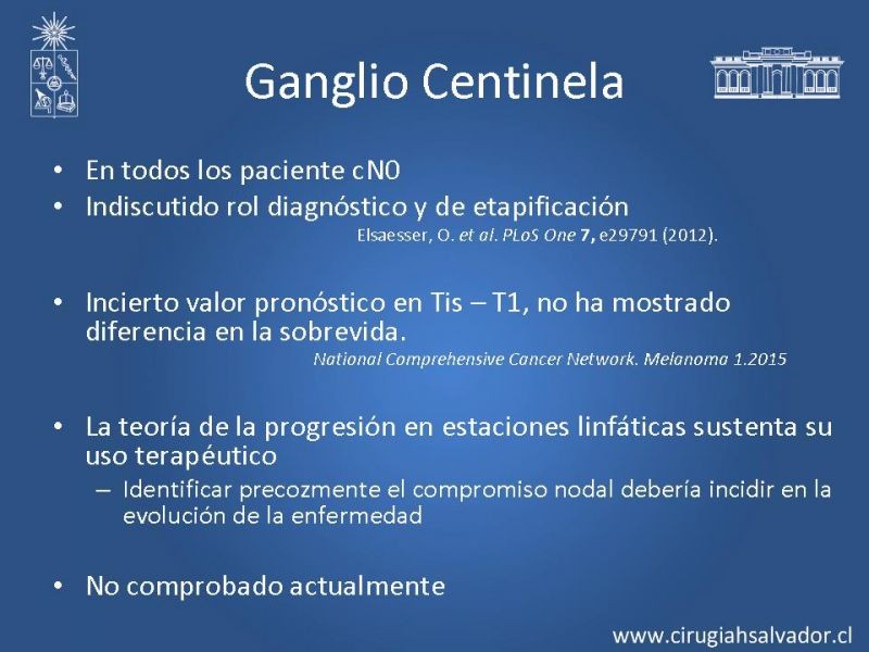 Diapositiva 4 de Melanoma: ganglio centinela con micrometástasis
