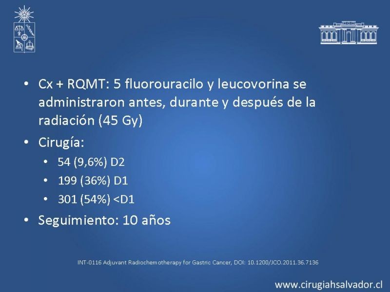 Diapositiva 11 de ¿Adyuvancia en Cáncer Gástrico?