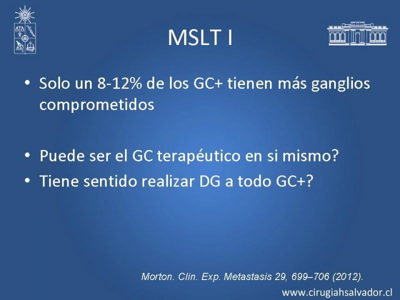 Diapositiva 10 de Melanoma: ganglio centinela con micrometástasis