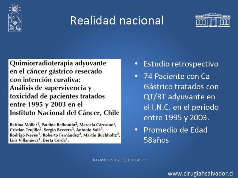 Diapositiva 27 de ¿Adyuvancia en Cáncer Gástrico?