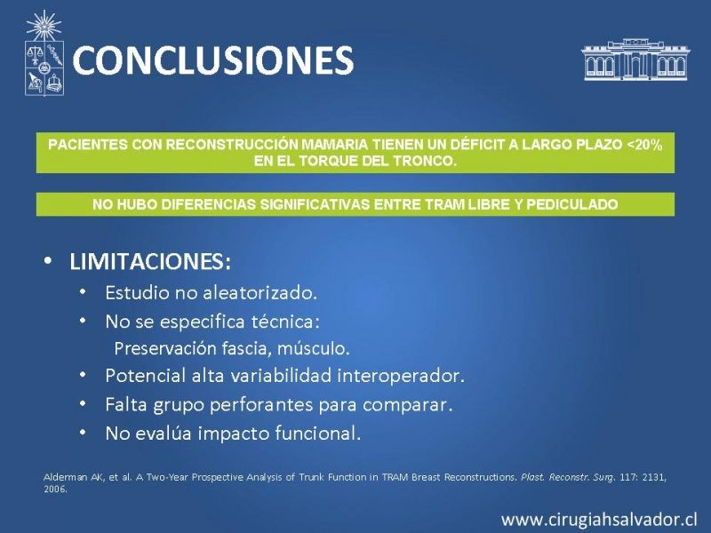 Diapositiva 34 de ¿Qué colgajo utilizar en la reconstrucción mamaria?