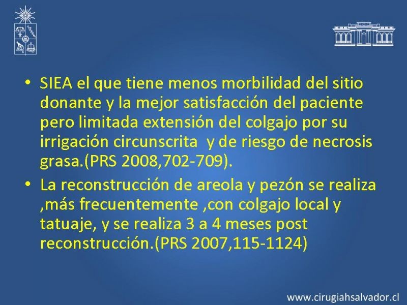 Diapositiva 54 de ¿Qué colgajo utilizar en la reconstrucción mamaria?