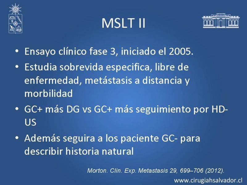 Diapositiva 11 de Melanoma: ganglio centinela con micrometástasis