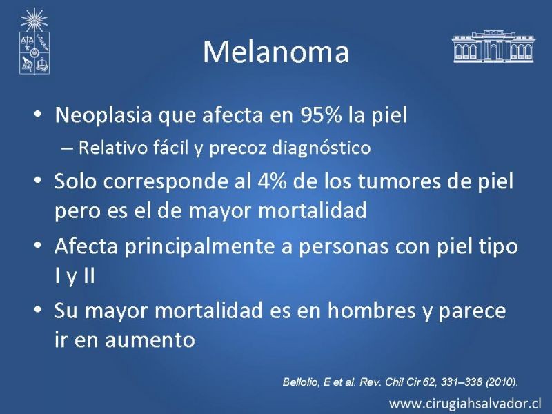 Diapositiva 2 de Melanoma: ganglio centinela con micrometástasis