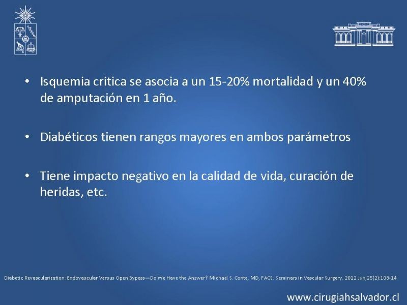 Diapositiva 33 de Manejo abierto vs endovascular en enf. Femoro poplítea