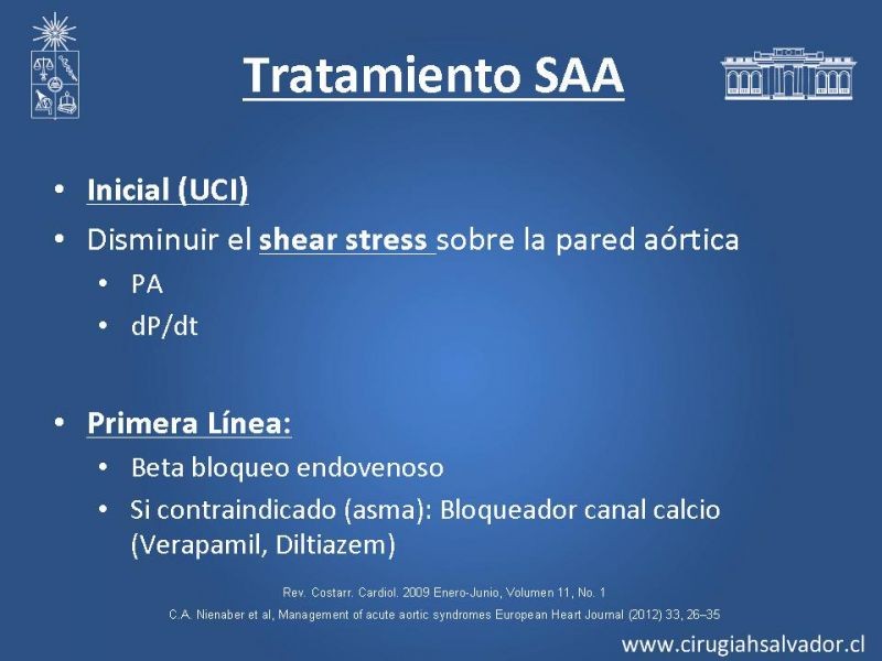 Diapositiva 10 de Manejo Endovascular vs Médico en disección aórtica Tipo B