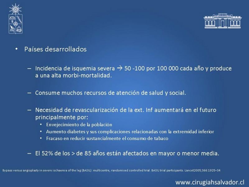 Diapositiva 3 de Manejo abierto vs endovascular en enf. Femoro poplítea