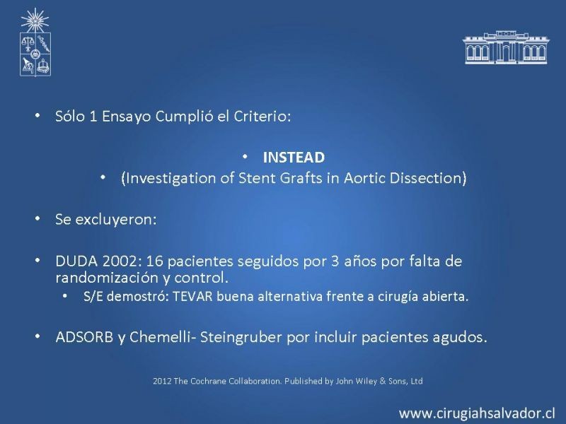 Diapositiva 50 de Manejo Endovascular vs Médico en disección aórtica Tipo B