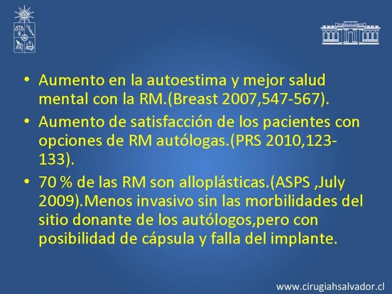Diapositiva 51 de ¿Qué colgajo utilizar en la reconstrucción mamaria?