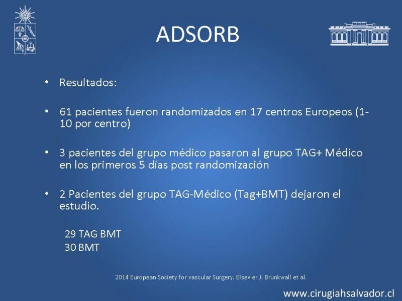 Diapositiva 27 de Manejo Endovascular vs Médico en disección aórtica Tipo B