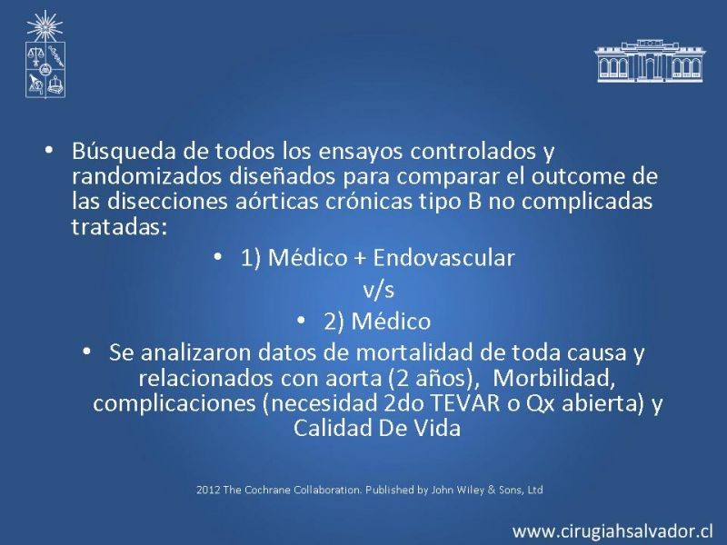 Diapositiva 49 de Manejo Endovascular vs Médico en disección aórtica Tipo B