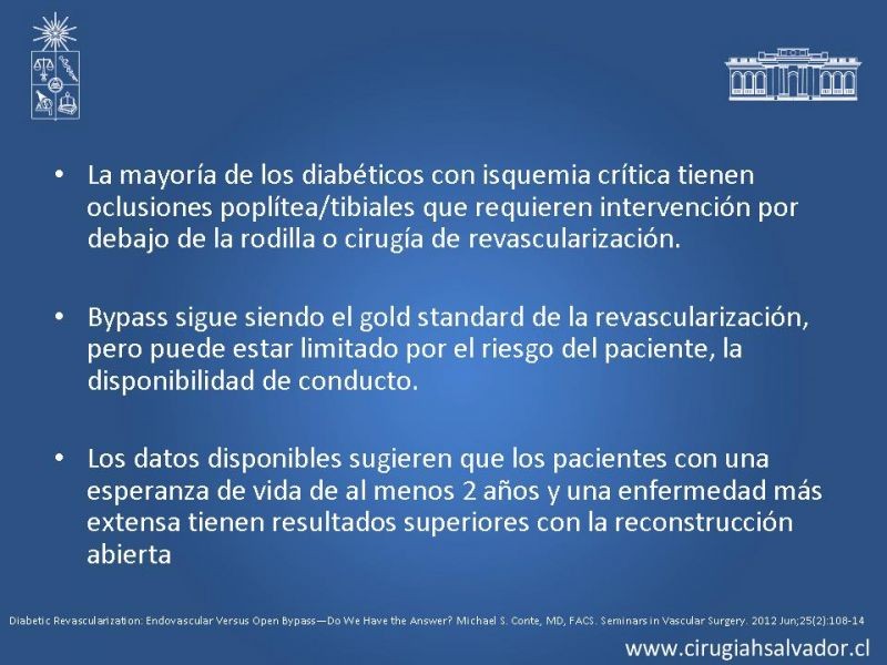Diapositiva 32 de Manejo abierto vs endovascular en enf. Femoro poplítea