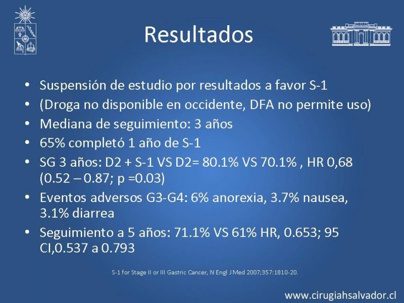 Diapositiva 18 de ¿Adyuvancia en Cáncer Gástrico?