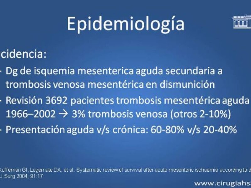 Diapositiva 11 de Trombosis de vena mesentérica