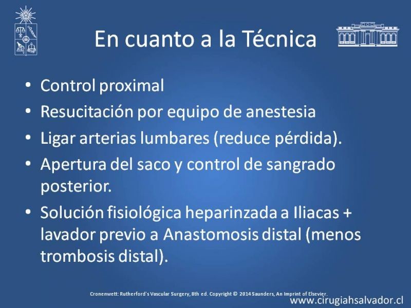 Diapositiva 27 de Aneurisma Aórtico Abdominal Roto