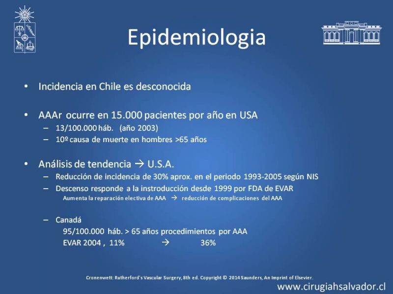 Diapositiva 5 de Aneurisma Aórtico Abdominal Roto