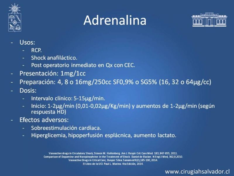 Diapositiva 8 de Drogas Vasoactivas