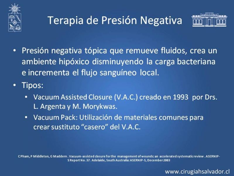 Diapositiva 13 de Alternativas de Cobertura en Abdomen Abierto