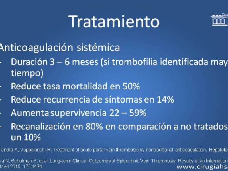 Diapositiva 26 de Trombosis de vena mesentérica