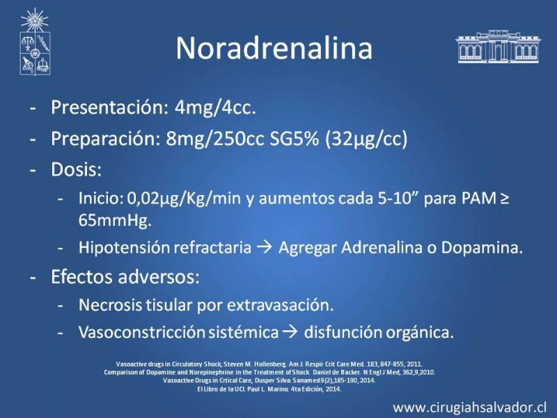 Diapositiva 6 de Drogas Vasoactivas