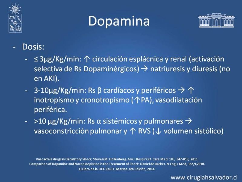 Diapositiva 11 de Drogas Vasoactivas