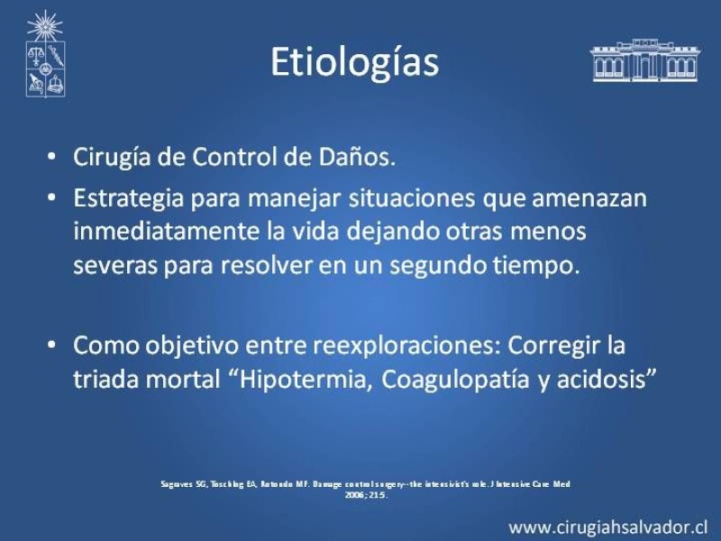 Diapositiva 4 de Open Abdomen (Laparostomía Contenida)