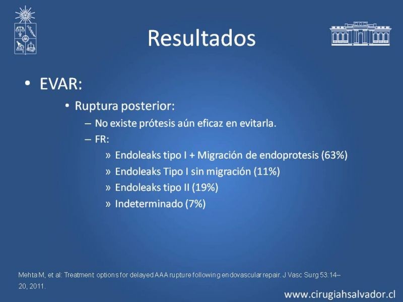 Diapositiva 46 de Aneurisma Aórtico Abdominal Roto