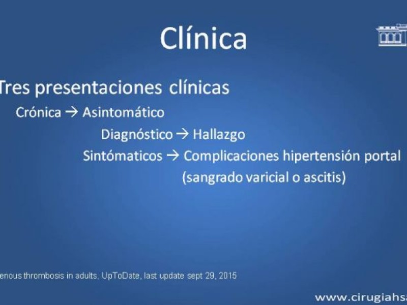 Diapositiva 15 de Trombosis de vena mesentérica