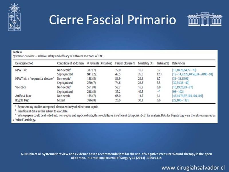 Diapositiva 29 de Alternativas de Cobertura en Abdomen Abierto