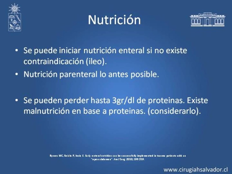 Diapositiva 22 de Open Abdomen (Laparostomía Contenida)