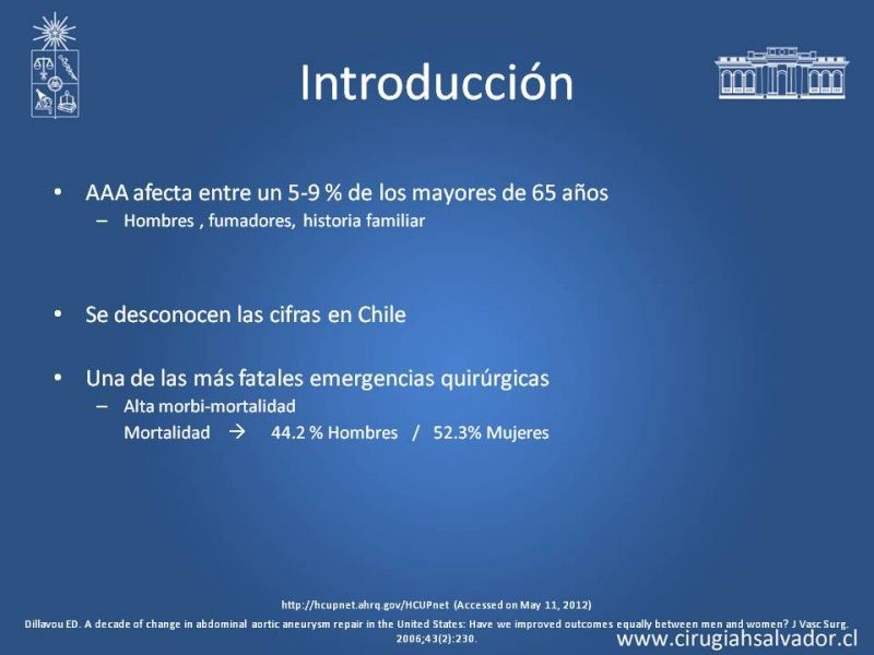 Diapositiva 3 de Aneurisma Aórtico Abdominal Roto