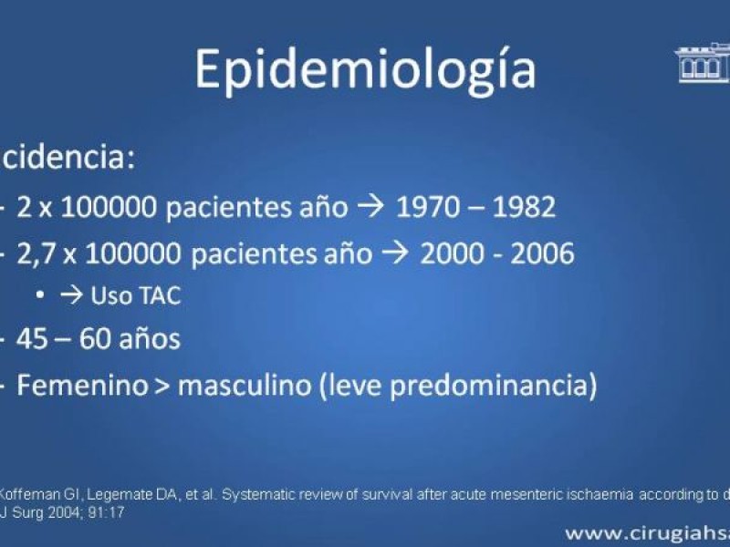 Diapositiva 10 de Trombosis de vena mesentérica