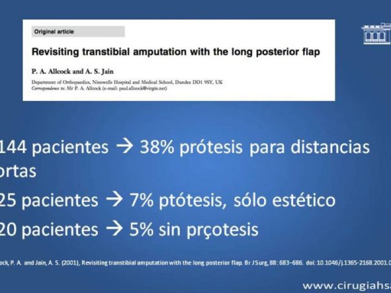 Diapositiva 24 de Amputación infracondilea