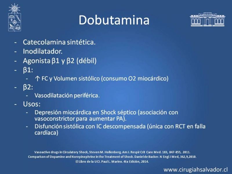 Diapositiva 22 de Drogas Vasoactivas