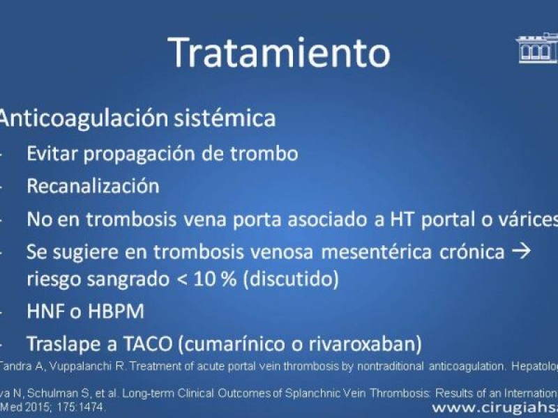 Diapositiva 25 de Trombosis de vena mesentérica