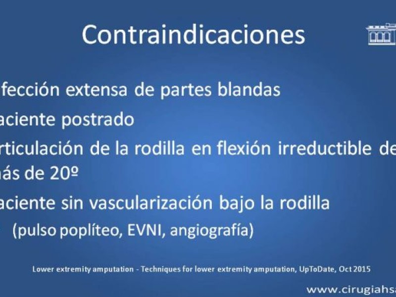 Diapositiva 10 de Amputación infracondilea