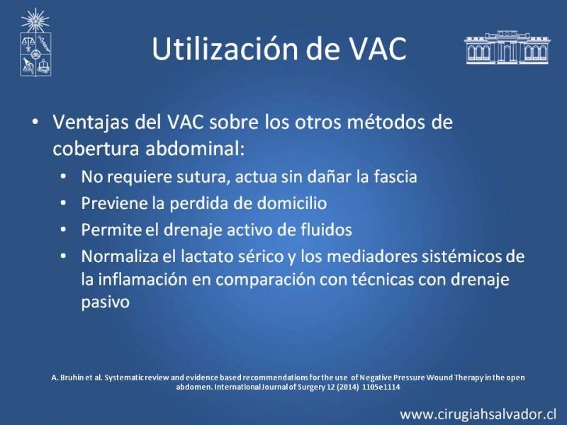 Diapositiva 30 de Alternativas de Cobertura en Abdomen Abierto