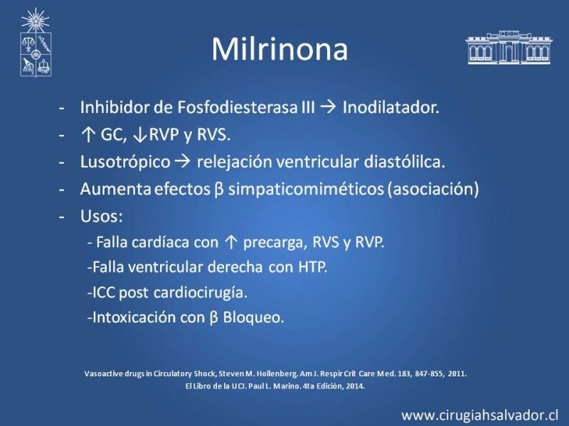 Diapositiva 19 de Drogas Vasoactivas