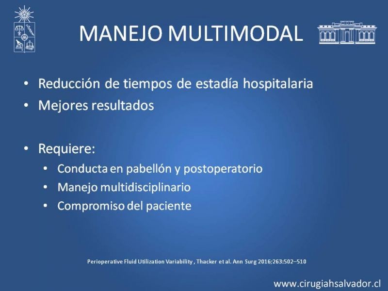 Diapositiva 10 de Aporte de volumen en paciente operado: Restricción del volumen vs. Aporte enérgico