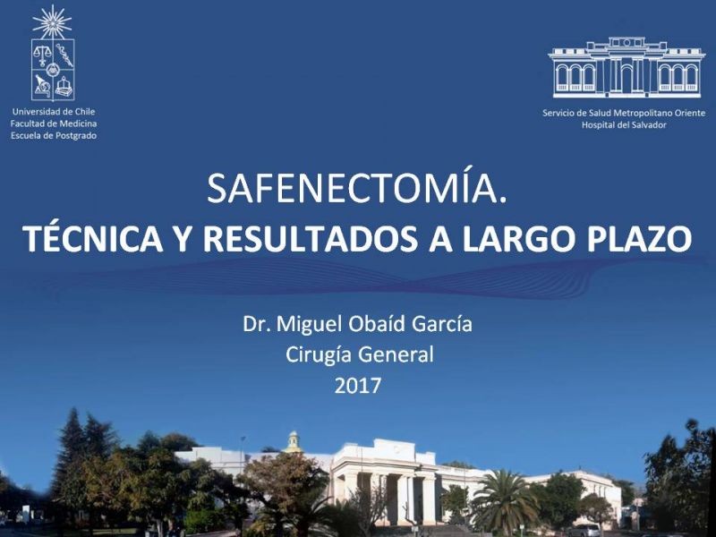 Diapositiva 48 de Safenectomía: técnica y resultados a largo plazo