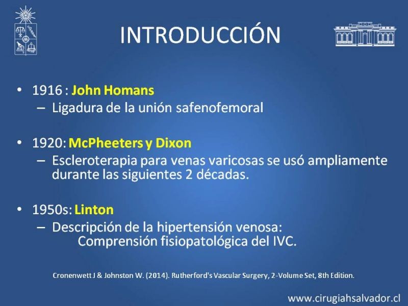 Diapositiva 3 de Safenectomía: técnica y resultados a largo plazo